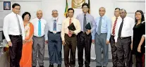  ??  ?? Signing of MOU between University of Moratuwa (UOM) and OpenArc Systems Management (Pvt) Ltd