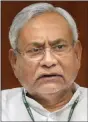  ??  ?? Nitish Kumar