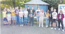  ?? FOTO: SCHÜTZENKR­EIS ?? Die Teilnehmer am Donau-Iller-Bank-Cup des Schützenkr­eises.