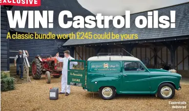  ?? ?? Castrol oils delivered