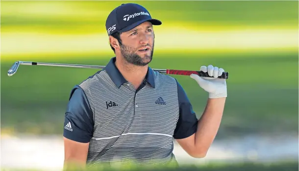  ??  ?? STAR ATTRACTION: World number five Jon Rahm begins the defence of his Spanish Open title at the Club de Campo Villa in Madrid today with an eye on the record books