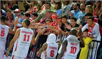  ??  ?? En réussissan­t un parcours exceptionn­el, la Roca Team s’est gagnée un public. Rendez-vous la saison prochaine pour de nouvelles aventures. (Photo Michael Alesi)