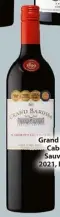  ?? ?? Grand Barossa Cabernet Sauvignon 2021, RRP $25