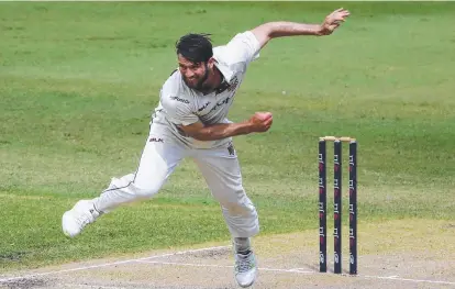  ?? CALL- UP: Australia all- rounder Michael Neser in action for Queensland. ??