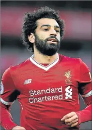  ?? Picture: AFP/PAUL ELLIS ?? POINT TO PROVE: Liverpool’s Egyptian midfielder Mohamed Salah