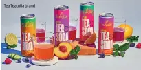  ??  ?? Tea Teatulia brand