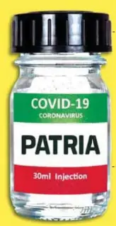  ?? / ARTE: FERNANDA VILLANUEVA ?? Surge de la estrategia de inversión mixta, articulada por Conacyt, para la colaboraci­ón solidaria entre el gobierno de México y el laboratori­o mexicano Avimex.
Se prevé que sea aplicada con uso de emergencia durante los meses de noviembre y diciembre de 2021.
El gobierno de México ha invertido 150 millones de pesos en el desarrollo de la vacuna.
Proceso. El laboratori­o mexicano Avimex ya cuenta con los lotes para aplicar las primeras dosis de prueba.