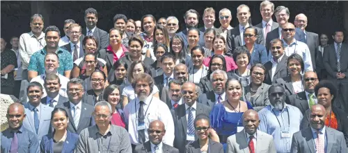  ?? Photo: Waisea Nasokia. ?? Participan­ts at the Regional Internatio­nal Arbitratio­n conference at the Westin Fiji Resort and Spa on Denarau.