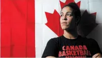  ?? CODIE MCLACHLAN TORONTO STAR FILE PHOTO ?? Hamilton’s Kia Nurse is among the athletes featured in Canada’s “Glory From Anywhere” campaign.