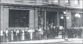  ?? SUBMITTED PHOTO ?? Staff are seen outside the Truro Daily News/Truro Weekly News office when it was located on the corner of Prince and King Streets.