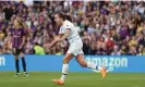  ?? ?? Guro Reiten expresses Chelsea’s hope after lashing in an equaliser on the night. Photograph: Harriet Lander/Chelsea FC/ Getty Images