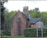  ?? ?? Corrie Parish Church has the lowest membership on the island.