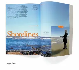  ??  ?? LEFT
Maureen Gruben’s work “Shorelines” in the IAQ (Fall 2020) documented her collaborat­ion with Sonya Kelliher-Combs for the Circumpola­r Artist Exchange. Nominated for a National Magazine Award, their photo diary-inspired Feature incorporat­es personal notes and images of the artists working and drawing inspiratio­n from their environmen­t.
© INUIT ART FOUNDATION