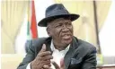  ?? Picture: ESA ALEXANDER ?? TAKING ACCOUNT: Police minister Bheki Cele says at some point there needs to be some form of auditing of livestock.