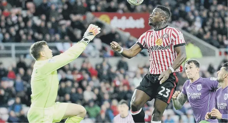  ??  ?? Sunderland defender Lamine Kone might still have a part to play in the relegation dogfight.