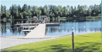  ?? ARCHIVFOTO: CBM ?? Das Naturstran­dbad Steegersee war im Corona-Sommer nur an 93 Tagen geöffnet, im Vorjahr waren es 134.