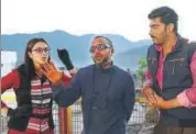  ??  ?? (From left) Parineeti Chopra, Dibakar Banerjee and Arjun Kapoor