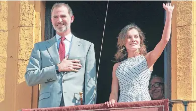  ?? Efe ?? El rey Felipe VI y su esposa Letizia visitarán La Habana en la primera quincena de noviembre.