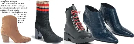 TOP BOOT TRENDS FOR WINTER 2019 PressReader
