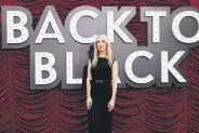  ?? ?? British director Sam Taylor-Johnson attends the world premiere of “Back to Black” at the Odeon Luxe in central London, U.K., April 2024.