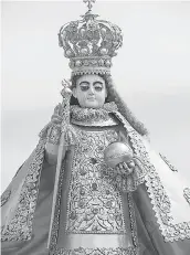  ?? PHOTO FROM DAVE MARTINEZ PHOTOGRAPH­Y ?? El Capitan, Sr. Sto. Niño de Tacloban.