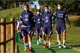  ?? (Photo FFF) ?? Pour Griezmann et les Bleus, l’heure de la rentrée a sonné.