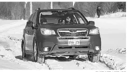  ?? Handout / Subaru ?? The Forester’s base engine is a 170-horsepower, naturally
aspirated 2.5-litre that boasts 174 pound-feet of torque.