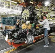  ?? CONTRIBUTE­D ?? Moraine-based DMAX has built its two-millionth turbodiese­l engine.