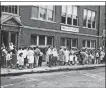  ?? AP FILE PHOTO ?? Creators Syndicate
Parents and their children wait in long lines outside a Syracuse school to receive the Sabin oral polio vaccine in 1961. The Centers for Disease Control and Prevention said the polio virus was detected in wastewater samples collected in June 2022 from Rockland County outside New York City.