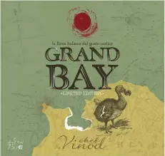  ??  ?? L’étiquette de la bière Grand Bay signée chef Sookar.