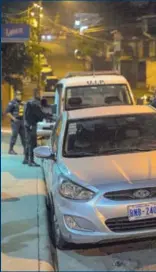  ?? JOSÉ CORDERO ?? Este carro había sido robado y el dueño lo recuperó.