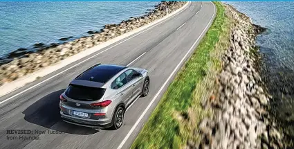  ??  ?? REVISED: New Tucson from Hyundai.