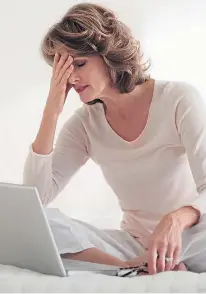  ??  ?? MISERY: Misfiring broadband can cause headaches