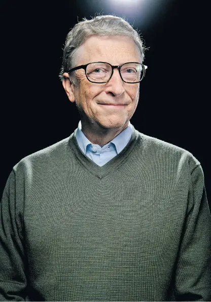 ??  ?? Entreprene­ur and philanthro­pist Bill Gates is pressing his case for fighting diseases such as Aids and malaria by banging on the doors of the powerful and the influentia­l