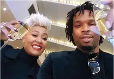  ?? ?? Ex-lovers: Emeli Sande with Hypo, who has been killed