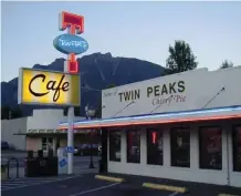  ??  ?? David Lynch’s Twin Peaks comes to life at this Diner in Washington