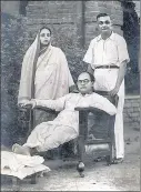  ?? HT ARCHIVE ?? Subhas Chandra Bose with his brother Sudhir and sister-in-law in 1939