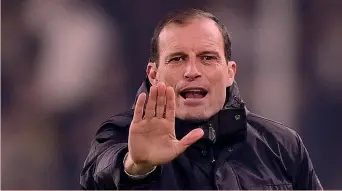  ??  ?? Massimilia­no Allegri, 50 anni, alla Juventus dal 2015: con lui sono arrivati gli ultimi 4 scudetti