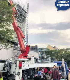  ?? –DR ?? Selon la syndique, le camion est arrivé 45 minutes trop tôt.