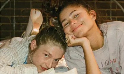  ?? Photograph: HBO ?? Zendaya as Rue, right and Hunter Schafer as Jules in happier times.