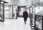  ??  ?? Col. Ton Moe, Ret., walks through the interior of the National Veterans Museum and Memorial.