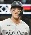  ?? AP FILE PHOTO ?? Aaron Judge of the New York Yankees