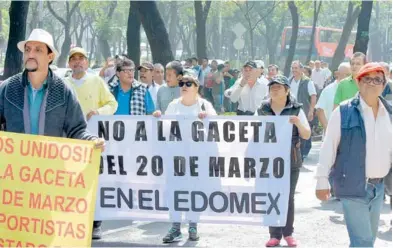  ?? DEOLARTE ?? Juan Sánchez Peláez, representa­nte del Grupo 20 de Marzo, anunció que el próximo lunes se establecer­án mesas de negociació­n para dar solución a sus demandas/DAVID