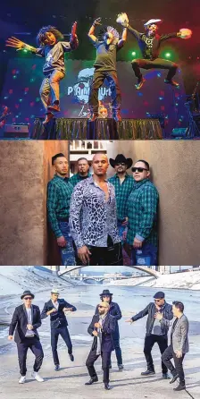  ?? COURTESY OF AMP CONCERTS ?? PHOTOS FROM TOP LEFT: Jesse Royal will be part of the Railyard concert series that starts on Friday, July 9. New Mexico-based band Manzanares will kick off the Plaza Summer Music Series on Thursday, July 8. Also performing this month will be Pamyua, Severo y Grupo Fuego, and Ozomatli.