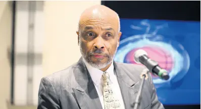  ?? GLADSTONE TAYLOR/MULTIMEDIA PHOTO EDITOR ?? Jamaica Olympic Associatio­n president, Christophe­r Samuda.