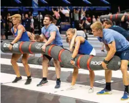  ?? FOTO: NERIJUS DUSEVICIUS ?? Crossfit Åsane, fra venstre: Hanna Venemyr, Jørgen Grønner, Mia Iden Hellesen og Espen Hellesøy.