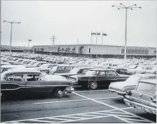  ?? WATERLOO REGION RECORD FILE PHOTO ?? This photo, taken in 1965, shows the original Simpsons-Sears store when it opened in Kitchener. The store, later renamed Sears, was one of the anchors for Fairview Park mall, which opened one year later.