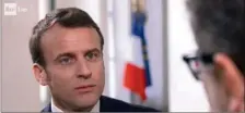  ?? (Doc Rai Uno) ?? Avec cette interview à la télévision italienne, Emmanuel Macron a lancé sa campagne des européenne­s.