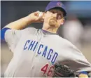  ?? | GENE J. PUSKAR/ AP ?? Ryan Dempster was sent to the Rangers in the trade that brought Kyle Hendricks to the Cubs.