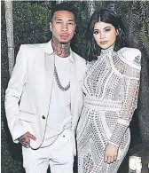  ??  ?? Kylie Jenner y TygA. Terminaron en abril, luego de idas y venidas desde que comenzaron a salir en 2014. Al parecer, la diferencia de edad de casi 10 años fue el detonante de la separación.